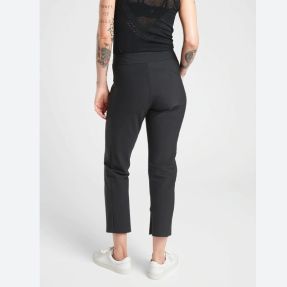 Athleta Black Stellar Crop Trouser size 2 - Picture 11 of 13